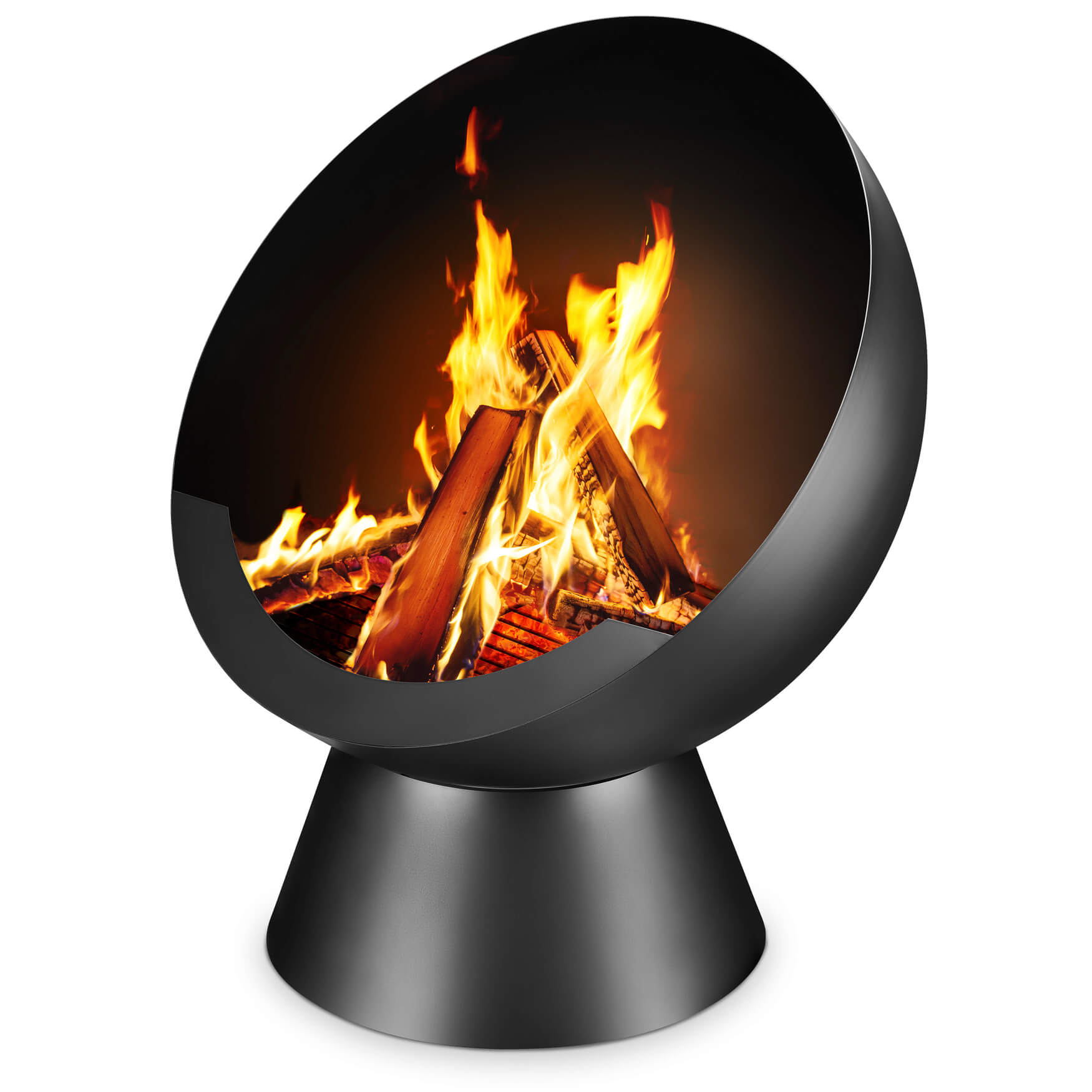 Feuerschale: Eine charmante Ergänzung für gesellige Zusammenkünfte im Freien, schafft eine warme und einladende Atmosphäre für unvergessliche Momente.
