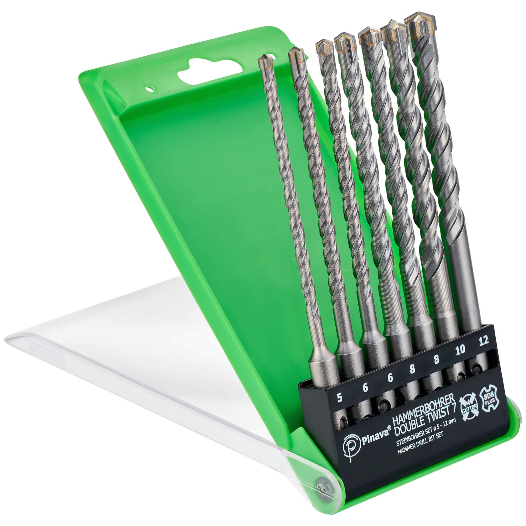 Holzbohrer-Set: Eine vielseitige Auswahl an hochwertigen Bohrern, speziell für Holzarbeiten entwickelt, um Ihnen bei verschiedenen Projekten präzise und zuverlässige Ergebnisse zu liefern.